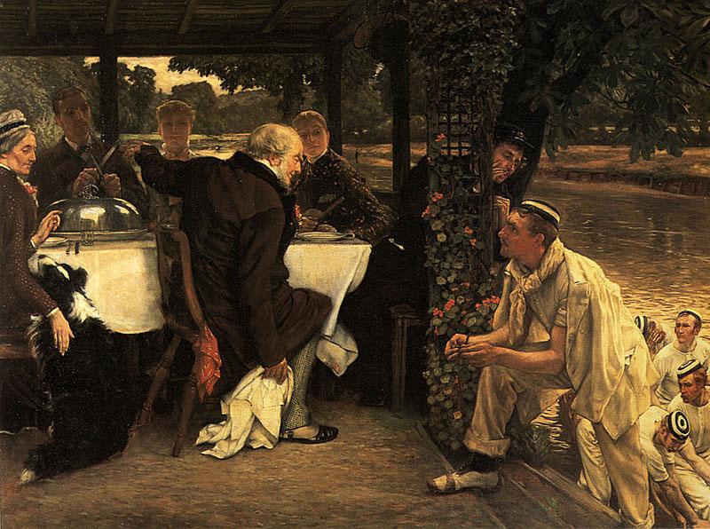 James Tissot The Prodigal Son in Modern Life oil painting image
